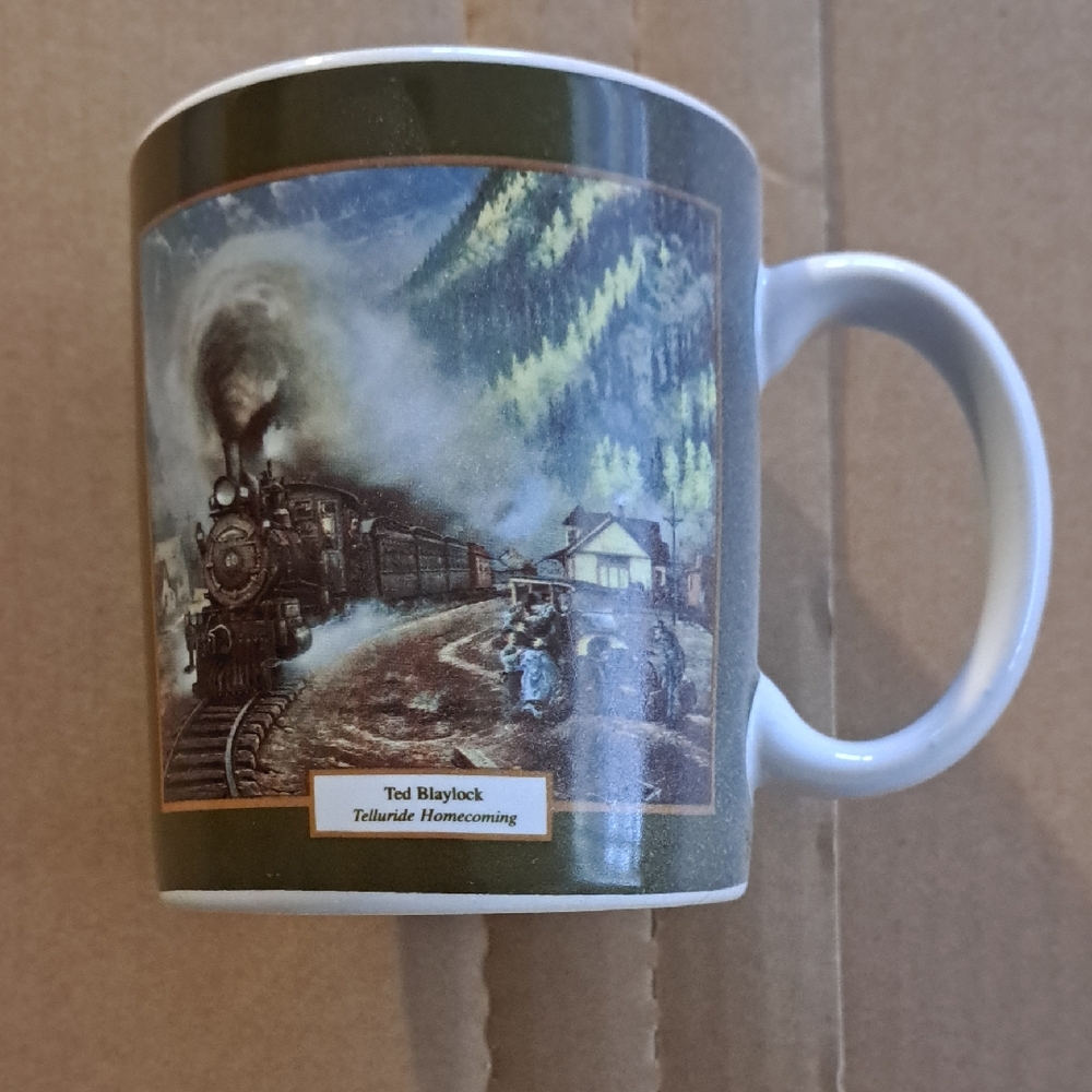 Blaylock Originals "Telluride Homecoming" The Train Collection Coffee Mug